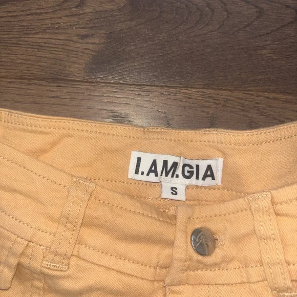 I.AM.GIA Tan Skater Skirt - Picture 3 of 4